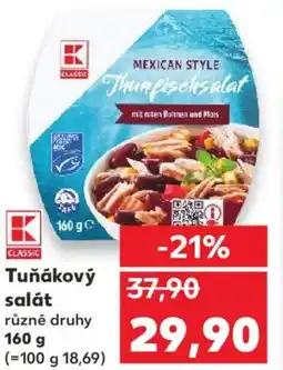 Kaufland Tuňákový salát nabídka