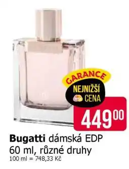 Teta Bugatti dámská EDP nabídka