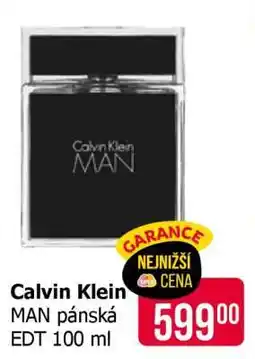 Teta Calvin Klein MAN pánská EDT 100 ml nabídka