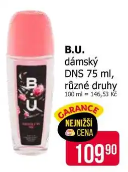 Teta B.U. dámský DNS 75 ml nabídka