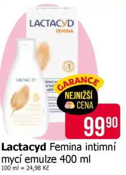 Teta Lactacyd Femina intimní mycí emulze 400 ml nabídka