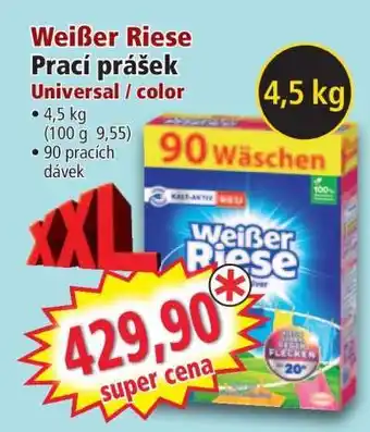 Norma Weißer Riese Prací prášek nabídka