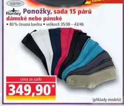 Norma Ponožky, sada 15 párů nabídka