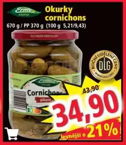 Norma Okurky cornichons nabídka