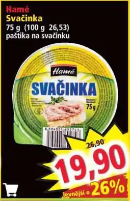 Norma Hamé Svačinka nabídka