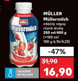 Kaufland MÜLLER Müllermilch nabídka