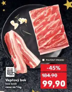 Kaufland Vepřový bok bez kosti nabídka