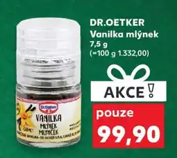 Kaufland DR.OETKER Vanilka mlýnek 7,5 g nabídka
