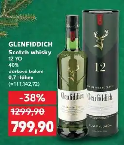 Kaufland GLENFIDDICH Scotch whisky nabídka