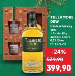 Kaufland TULLAMORE DEW Irish whiskey nabídka