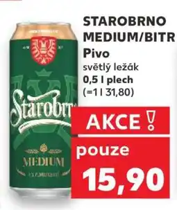 Kaufland Starobrno Medium , BITR nabídka