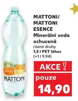 Kaufland MATTONI MATTONI ESENCE nabídka