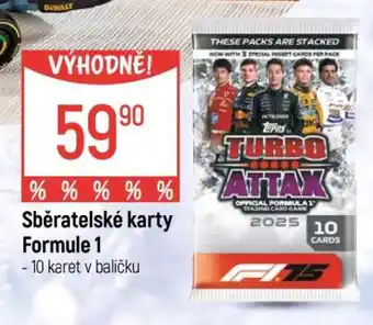 Sběratelské karty Formule 1