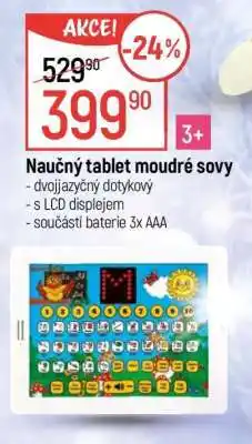 Globus Naučný tablet moudré sovy nabídka
