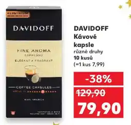 Kaufland DAVIDOFF Κάνονέ kapsle nabídka