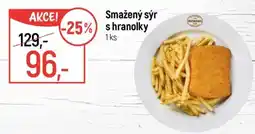 Globus Smažený sýr s hranolky nabídka