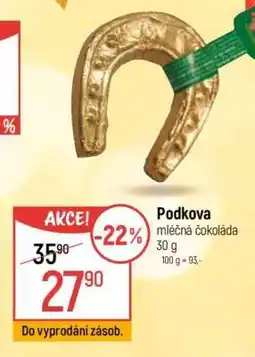 Globus Podkova mléčná čokoláda nabídka