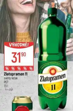 Globus Zlatopramen 11 světlý ležák nabídka