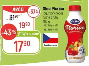 Globus Olma Florian jogurtový nápoj různé druhy nabídka