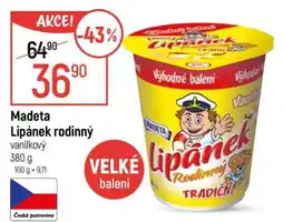 Globus Madeta Lipánek rodinný vanilkový nabídka