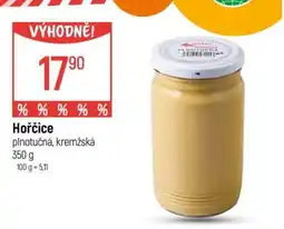 Globus Hořčice plnotučná/ kremžská nabídka