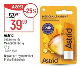 Globus Astrid balzám na rty Měsíček lékařský nabídka