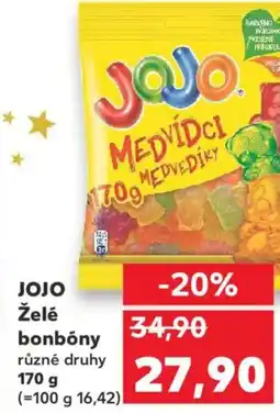 Kaufland JOJO Želė bonbóny nabídka