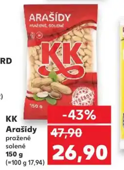 Kaufland KK Arašídy pražené solené nabídka