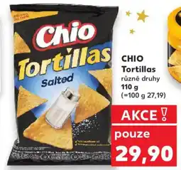 Kaufland Chio Tortillas nabídka