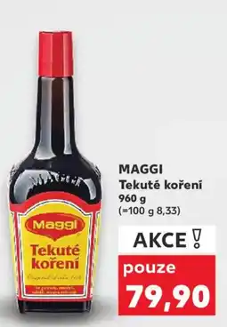 Kaufland MAGGI Tekuté koření nabídka