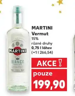 Kaufland MARTINI Vermut nabídka