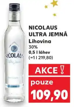 Kaufland NICOLAUS ULTRA JEMNÁ Lihovina nabídka