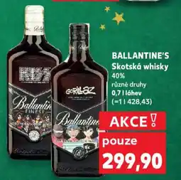 Kaufland BALLANTINE'S Skotská whisky 40% nabídka