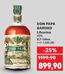 Kaufland DON PAPA BAROKO Lihovina nabídka