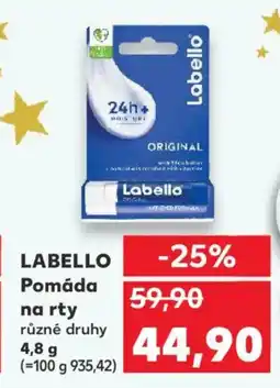 Kaufland LABELLO Pomáda na rty nabídka