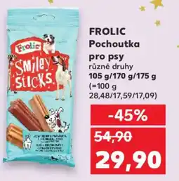 Kaufland FROLIC Pochoutka pro psy nabídka