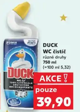 Kaufland DUCK WC čistič nabídka