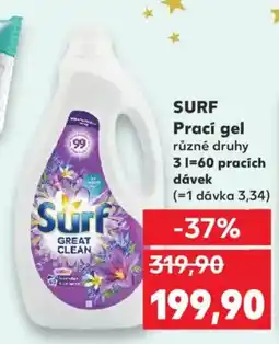 Kaufland SURF Prací gel nabídka
