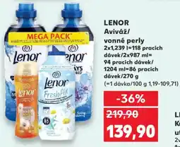 Kaufland LENOR Aviváž/ vonné perly nabídka