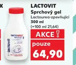 Kaufland LACTOVIT Sprchový gel Lactourea-zpevňující nabídka