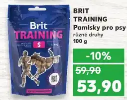 Kaufland BRIT TRAINING Pamlsky pro psy nabídka