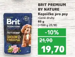 Kaufland BRIT PREMIUM BY NATURE Kapsička pro psy nabídka