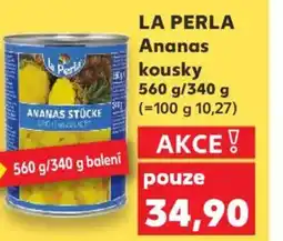 Kaufland LA PERLA Ananas kousky nabídka