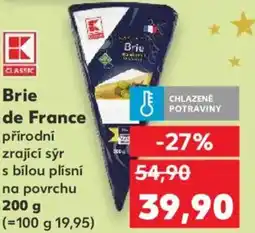 Kaufland Brie de France nabídka