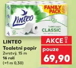 Kaufland LINTEO Toaletní papír nabídka