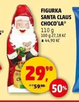 Penny Market Figurka santa claus choco'la nabídka
