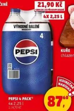 Penny Market Pepsi 4 pack nabídka