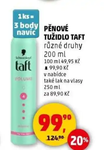 Penny Market Pěnové tužidlo taft nabídka