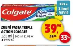 Penny Market Zubní pasta triple action colgate nabídka