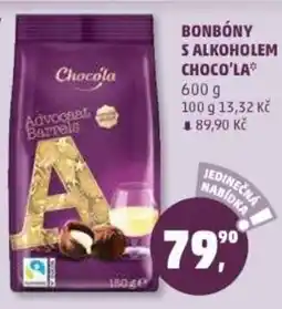 Penny Market Bonbóny s alkoholem choco'la nabídka